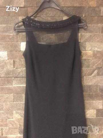 Страхотна черна официална рокля, снимка 2 - Рокли - 23753633