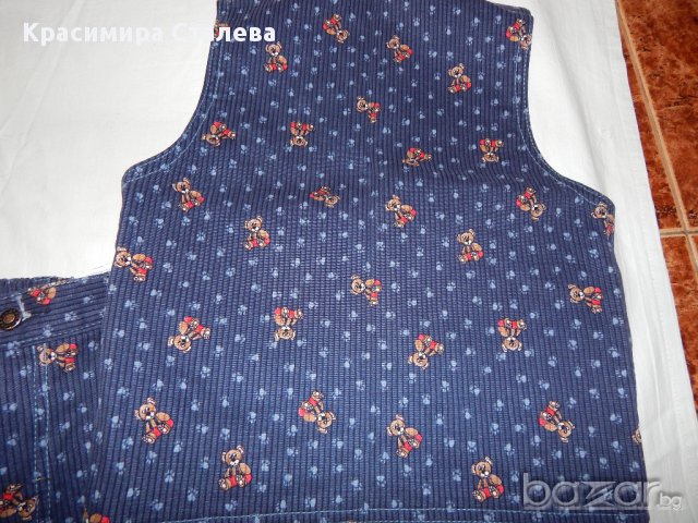 Гъзарски панталон с елек -5 год., снимка 4 - Детски якета и елеци - 13406188