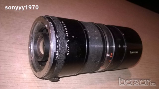 tamron-usa pat.lens made in japan-голям обектив-внос англия, снимка 7 - Обективи и филтри - 19613393