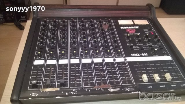 monarch stage line pro mixing console-mmx-802-внос швеицария, снимка 10 - Ресийвъри, усилватели, смесителни пултове - 18915373