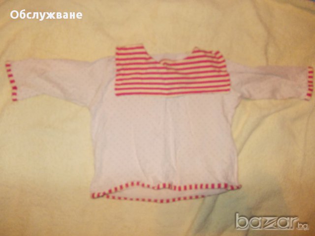Моряшка блузка, снимка 2 - Бебешки блузки - 11933334