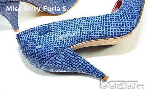 FORNARINA-нови сини обувки Форнарина-39 номер , снимка 10 - Дамски обувки на ток - 19705918