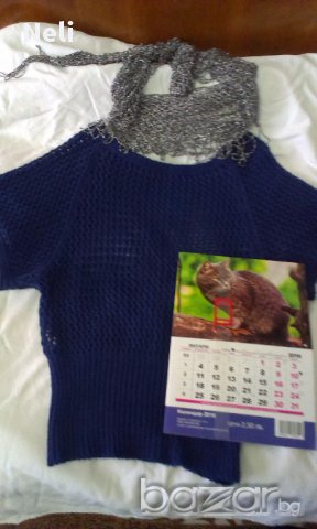 Плетена блузка М_-Л + подарък 6 лв, снимка 2 - Блузи с дълъг ръкав и пуловери - 13983937