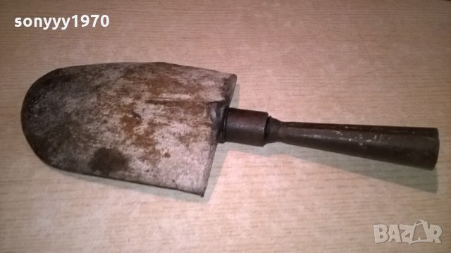 стара сгъваема лопата-36х15см-метална, снимка 8 - Градински инструменти - 22817696
