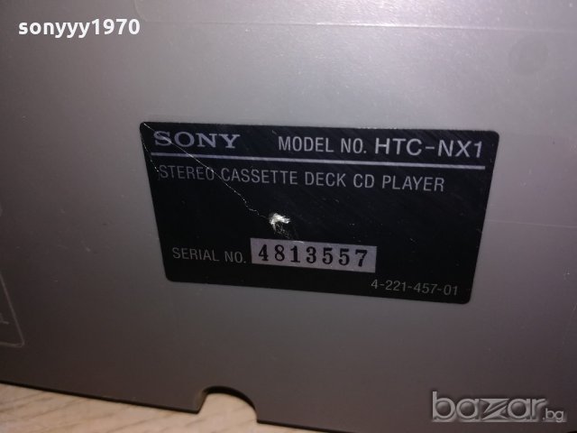 sony cd 5 disc+reverse deck-внос швеицария, снимка 10 - Декове - 21124025