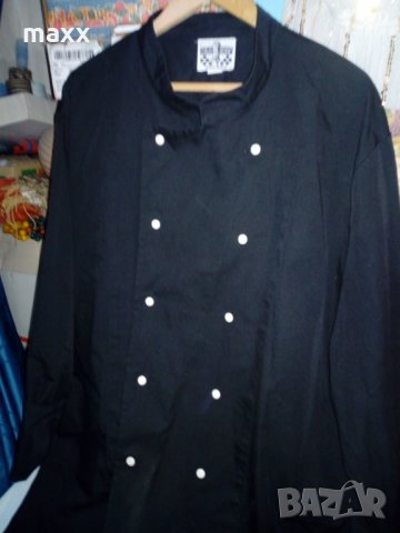 Черна куртка готвач CHAUD DEVANT, снимка 1