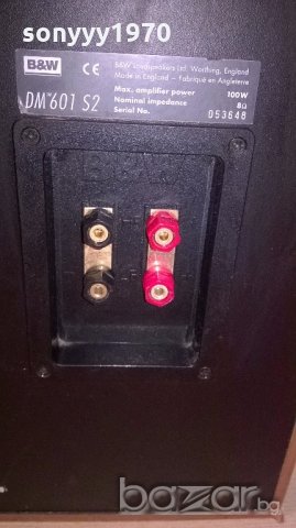 b&w dm 601 s2-made in england-2х100w/8ohm-внос англия, снимка 17 - Тонколони - 19305731
