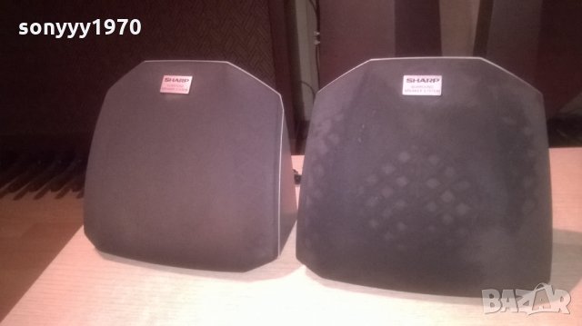 sharp speaker system-2бр тонколони-внос швеицария