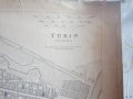 Стара карта Торино 1833, снимка 2