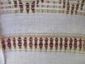 19 век Ръчно Тъкани Ленени Кърпи 2 броя, снимка 4