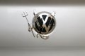 VW Devil - лепенка за емблемата на колата Ви - Дяволче., снимка 2