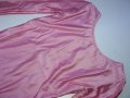 Трико розово, дълъг ръкав, поличка от тюл – 32 размер, 8-10години, снимка 4