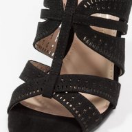 Дамски обувки Devine Factory, нови, с кутия, черни, снимка 2 - Дамски обувки на ток - 18388222