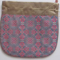 Традиционна торбичка тип пунгия от плат DELL от Монголия-13, снимка 8 - Други - 23441806