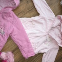 Розови якенца, снимка 2 - Бебешки якета и елеци - 23043310