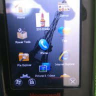 Мобилен телефон с лазерен баркод скенер HONEYWELL Dolphin 6000, снимка 9 - Други - 11427632