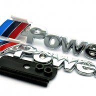 BMW MPower емблема за предна решетка, снимка 2 - Аксесоари и консумативи - 12810972