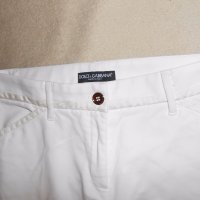 Бял панталон Dolce & Gabbana, снимка 4 - Панталони - 19806033