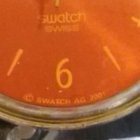 Дам.часовник-SWATCH SWISS-кварц-100% оригинал. Закупен от Германия., снимка 2 - Дамски - 22123443