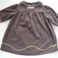 Бебешка кадифена рокличка, снимка 5 - Бебешки рокли - 19973541