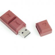 Флашка Шоколад USB 32 GB , Флаш памет, снимка 5 - USB Flash памети - 16194240