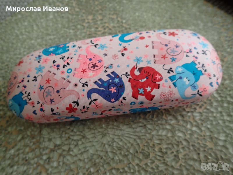 Слон4ета -  розов калъф за о4ила , снимка 1