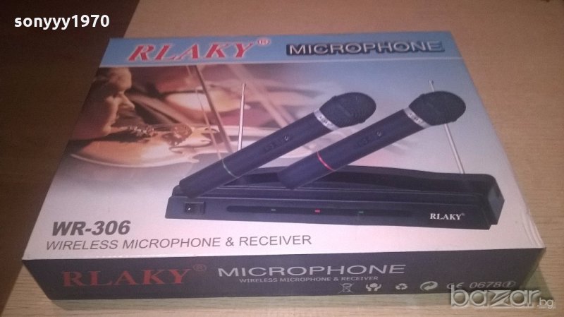 нов комплект безжични микрофони, снимка 1