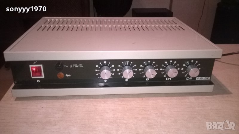 §bouyer as30 amplifier-made in france-внос швеицария, снимка 1