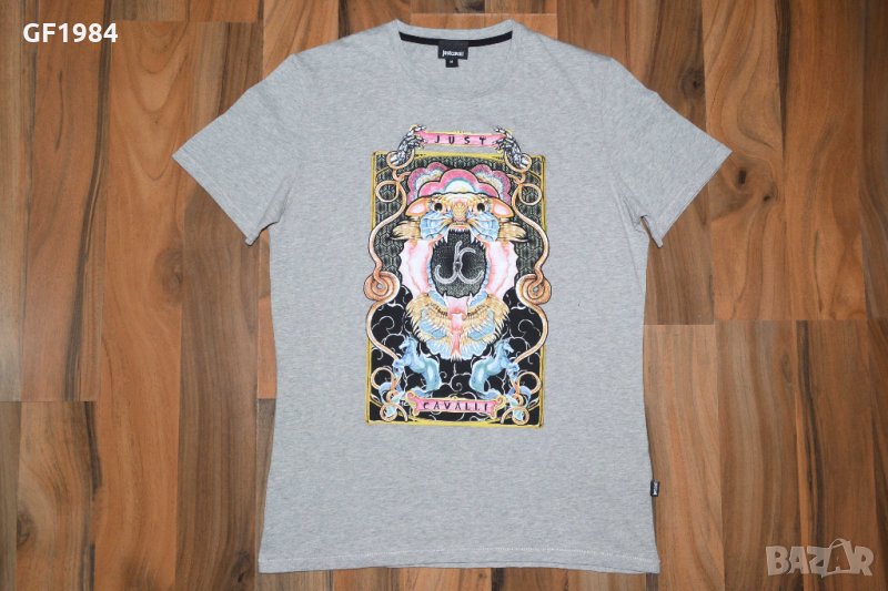 Just Cavalli - мъжка тениска, размер М, снимка 1