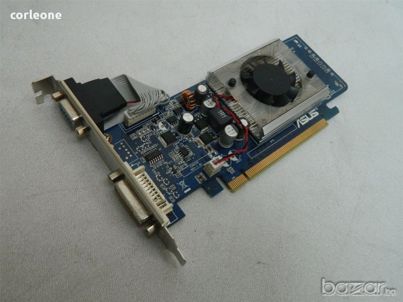 нова видеокарта Asus GeForce 8400GS 512MB Low Profile PCI-Express Graphics Card, снимка 1
