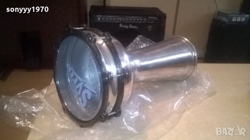 ГОЛЯМА Тарамбука 40х25см-алуминиева-нова от сирия-оригинал, снимка 1