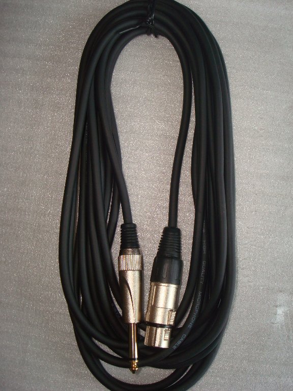 микрофонен кабел канон-жак 6м. в Други в гр. Велико Търново - ID25676359 —  Bazar.bg