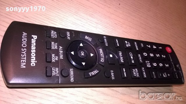 Panasonic remote control-audio-внос швеицария, снимка 7 - Други - 15664565