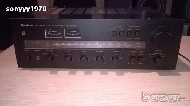 Sankyo src-4040 retro receiver-made in japan-280w-внос швеицария, снимка 2 - Ресийвъри, усилватели, смесителни пултове - 13166703