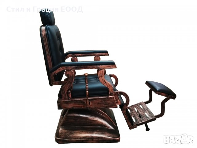 Бръснарски стол Poseidon - S66N, снимка 2 - Бръснарски столове - 24512390