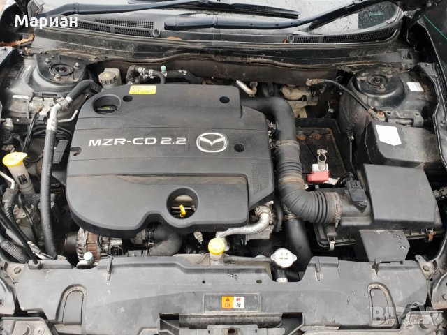 Mazda 6 2,2 MZR-CD 185 к.с. 2010г. Комби НА ЧАСТИ 4 Броя, снимка 11 - Автомобили и джипове - 26124724