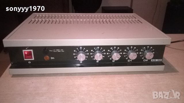 §bouyer as30 amplifier-made in france-внос швеицария, снимка 1 - Ресийвъри, усилватели, смесителни пултове - 23821398