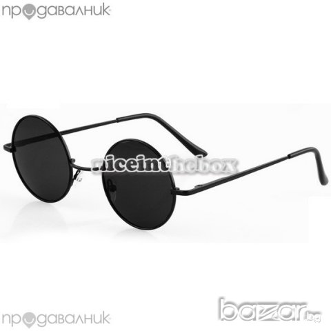 Ретро Vintage кръгли очила - Очилата са модела на Джон Ленън, снимка 5 - Слънчеви и диоптрични очила - 6447572