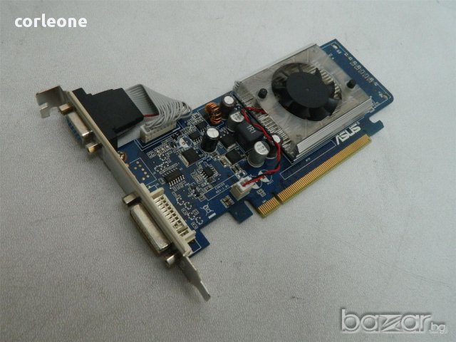 нова видеокарта Asus GeForce 8400GS 512MB Low Profile PCI-Express Graphics Card, снимка 1 - Видеокарти - 12835297