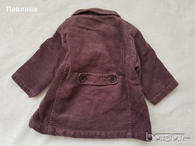Палто 3 - 6 месеца / ръст до 68 см. /, снимка 2 - Бебешки якета и елеци - 20653069