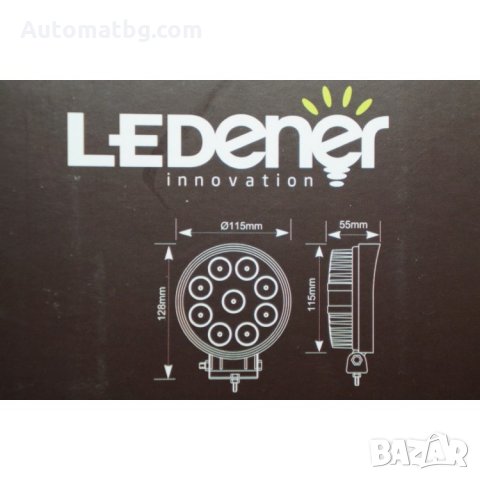 Диодна лампа – прожектор LEDENER, снимка 4 - Аксесоари и консумативи - 23670385