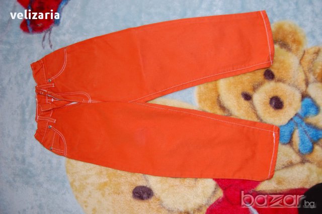 Оранжев дънков комплект, снимка 6 - Детски комплекти - 11287284