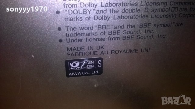 aiwa cx-712 tuner deck amplifier-внос англия, снимка 18 - Ресийвъри, усилватели, смесителни пултове - 24338781