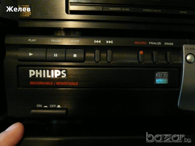 Pfilips CDR760 CD записвачка филипс cdr 760 сд cdrw RW, снимка 4 - Други - 14399473