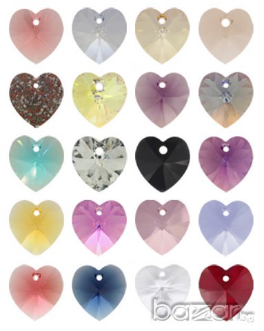 Сваровски Обеци,Колиета Комплекти"heart'' Crystals from SWAROVSKI®, снимка 15 - Бижутерийни комплекти - 6452351