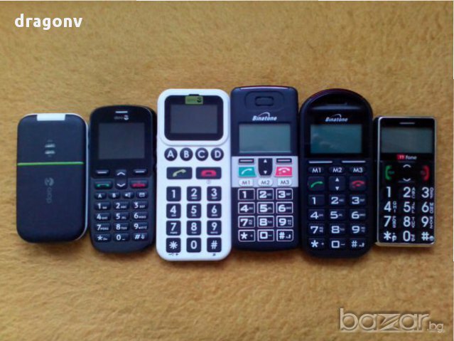 Телефони с Големи Бутони, снимка 1 - Други - 14986846