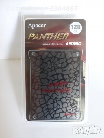 Продавам нови SSD-та "Apacer Panther"256GB , 128GB., снимка 2 - Твърди дискове - 26030986