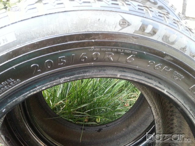 Гуми Dunlop 205/60R16', снимка 4 - Гуми и джанти - 9075026