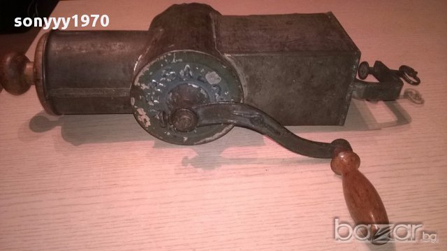 Universal-ретро мелница за орехи/ядки-45/30/12см, снимка 4 - Антикварни и старинни предмети - 16008823