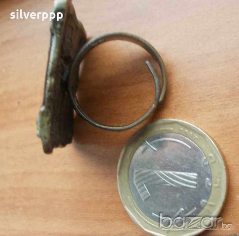  Стар дамски пръстен , снимка 2 - Антикварни и старинни предмети - 19934250